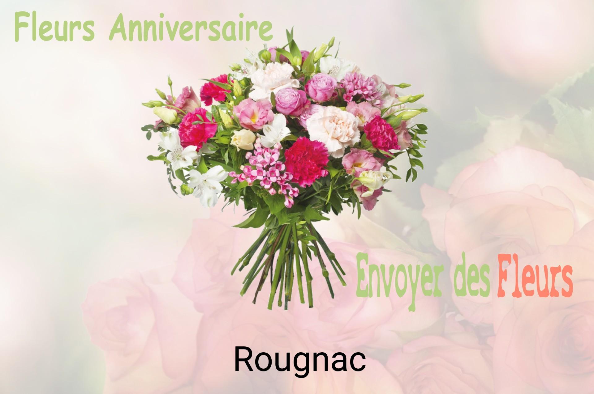 Bouquet de fleurs d’anniversaire livré à Rougnac